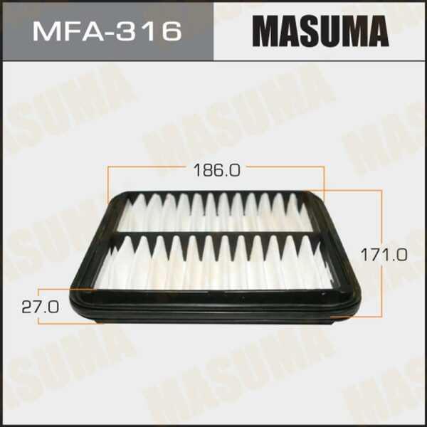 Повітряний фільтр MASUMA MFA316