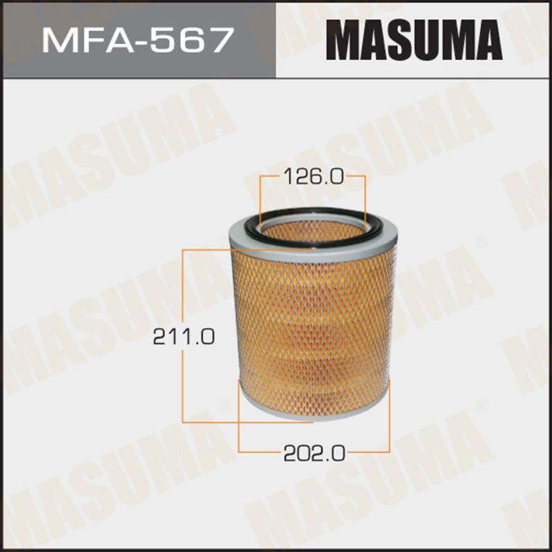 Повітряний фільтр MASUMA MFA567