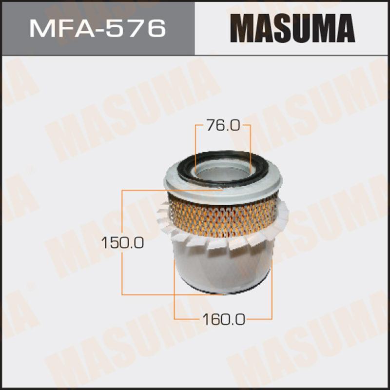 Повітряний фільтр MASUMA MFA576