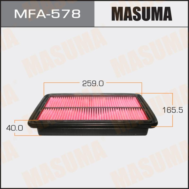 Воздушный фильтр MASUMA MFA578