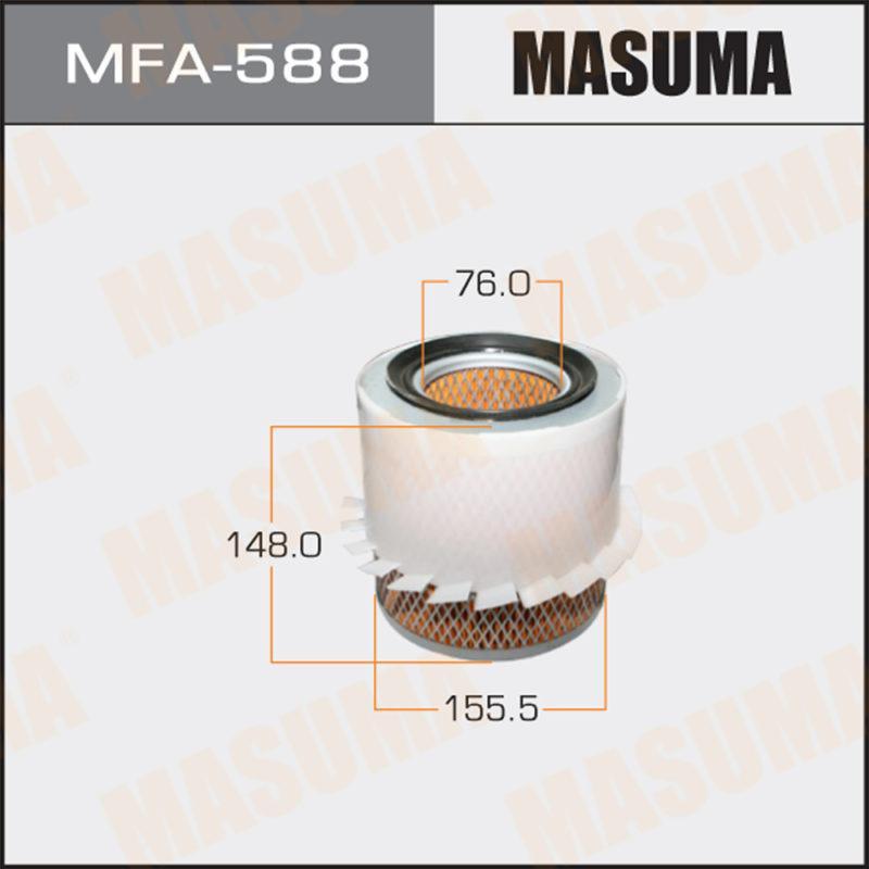 Воздушный фильтр MASUMA MFA588