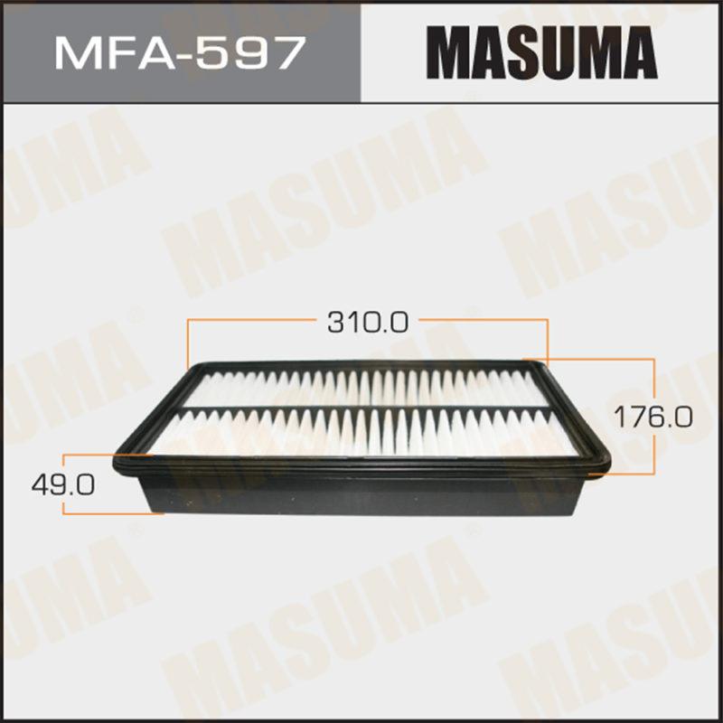 Повітряний фільтр MASUMA MFA597