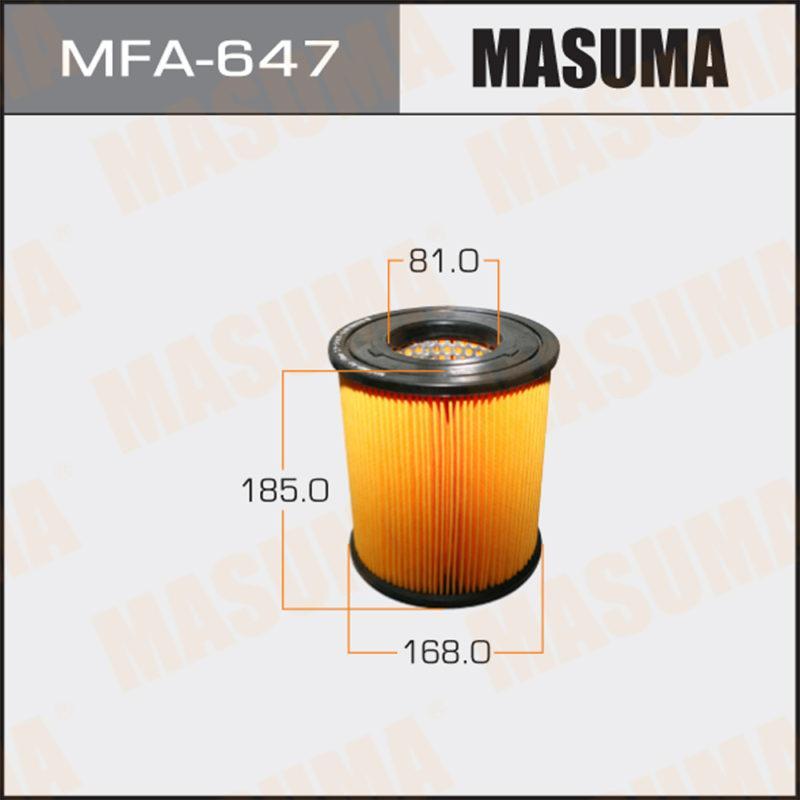 Повітряний фільтр MASUMA MFA647