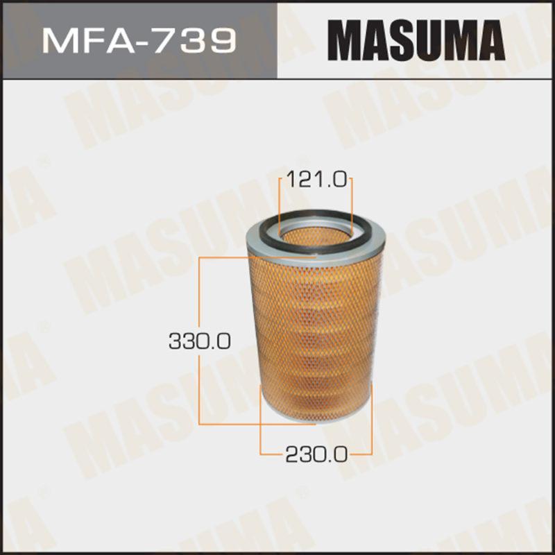 Повітряний фільтр MASUMA MFA739