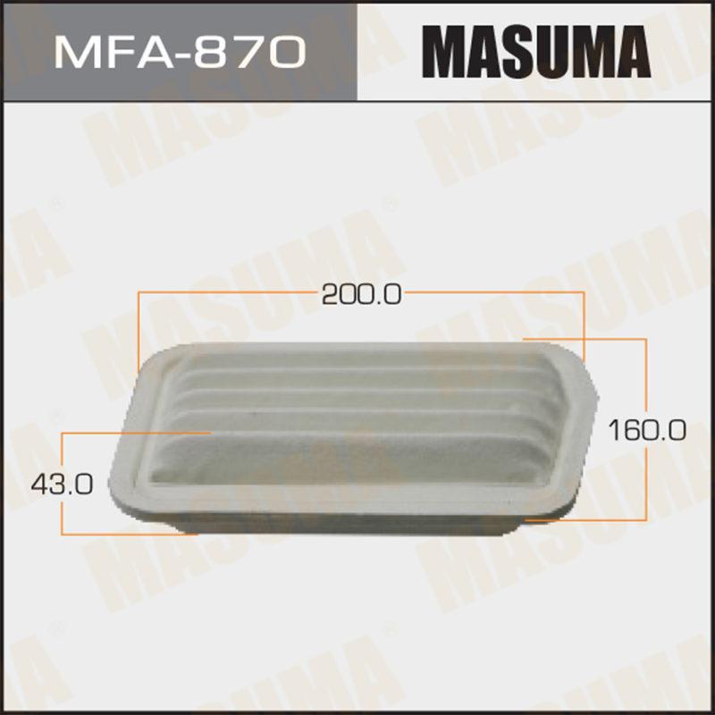 Воздушный фильтр MASUMA MFA870