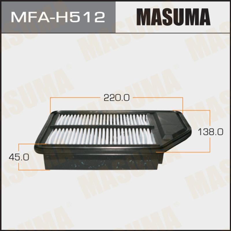 Повітряний фільтр MASUMA MFAH512