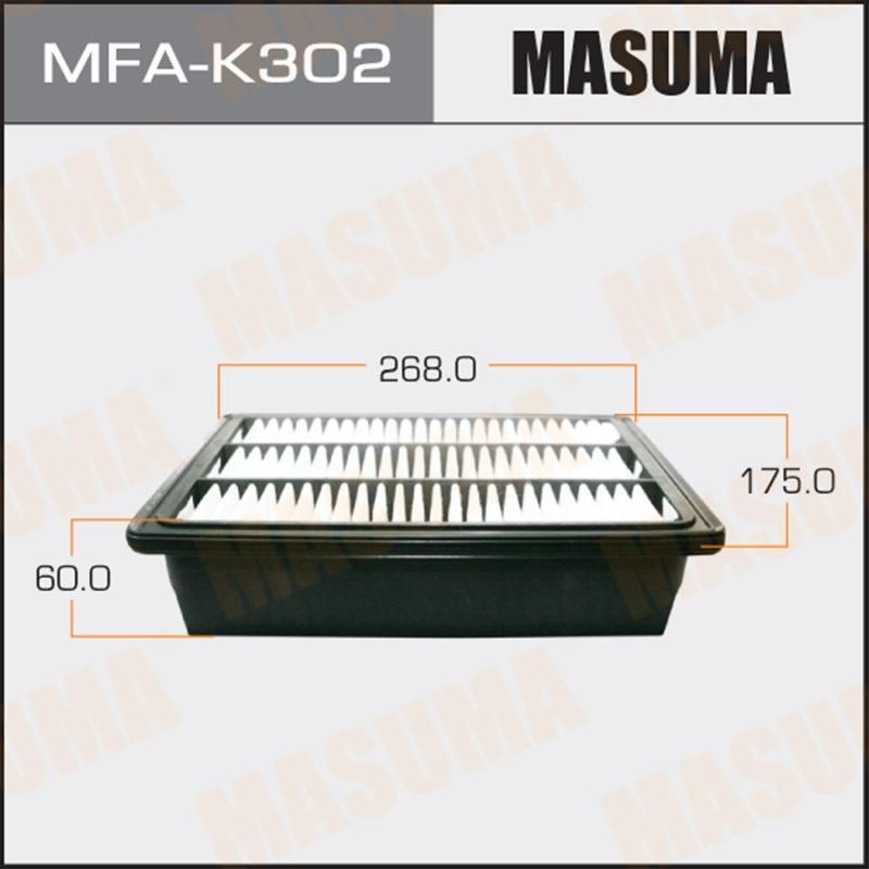 Повітряний фільтр MASUMA MFAK302