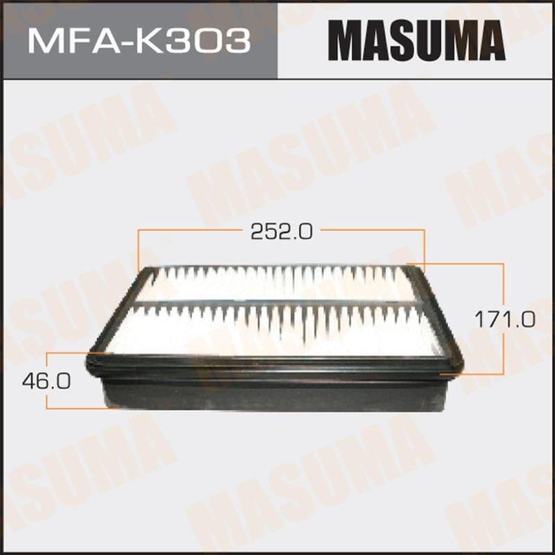 Повітряний фільтр MASUMA MFAK303