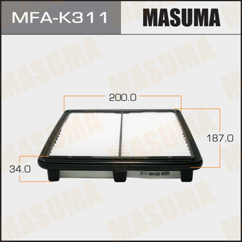 Повітряний фільтр MASUMA MFAK311