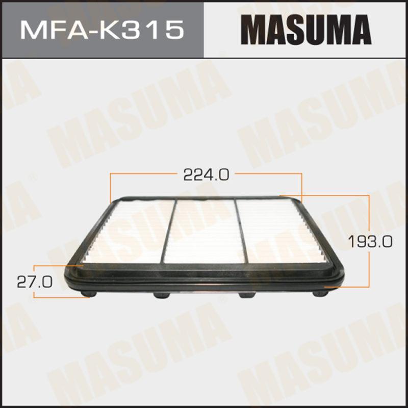 Повітряний фільтр MASUMA MFAK315