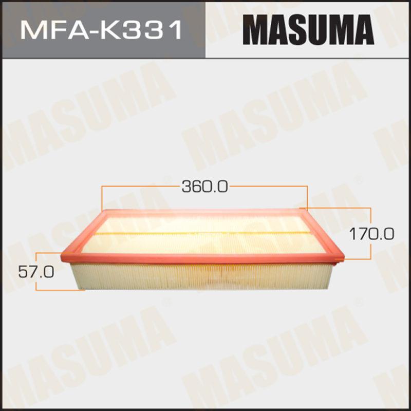 Повітряний фільтр MASUMA MFAK331