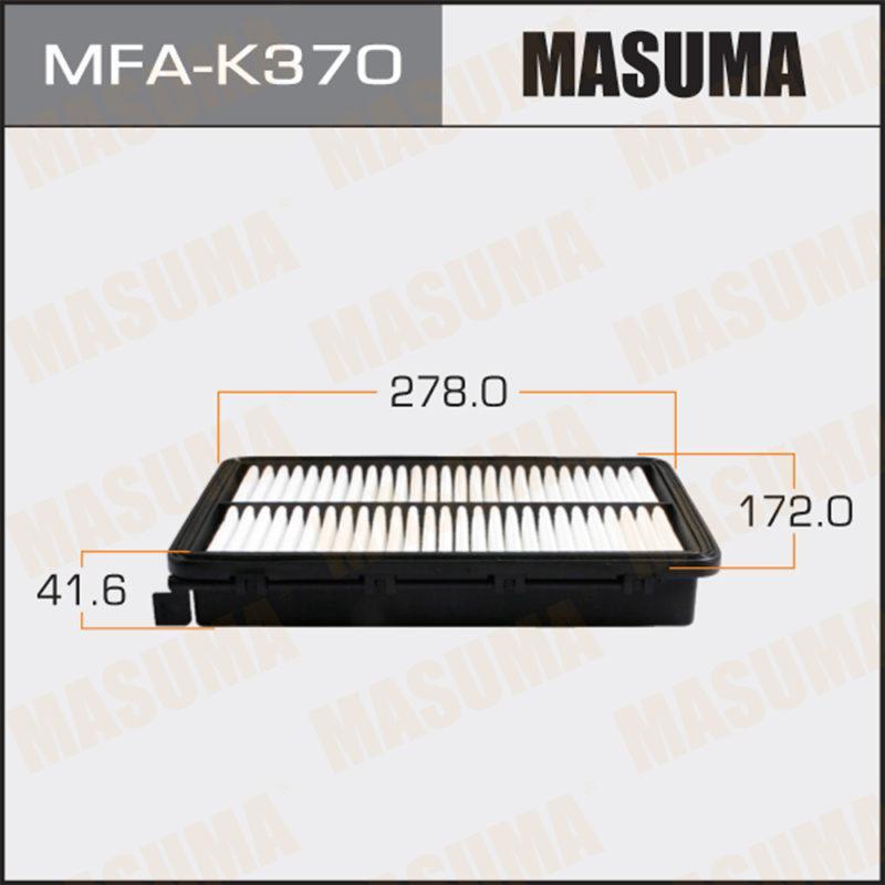 Повітряний фільтр MASUMA MFAK370