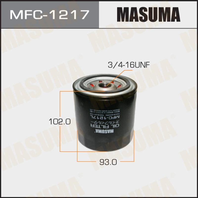 Масляний фільтр MASUMA MFC1217