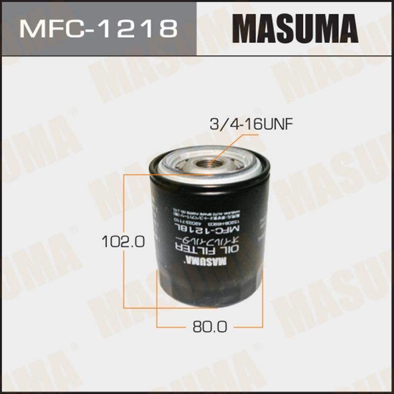 Масляний фільтр MASUMA MFC1218