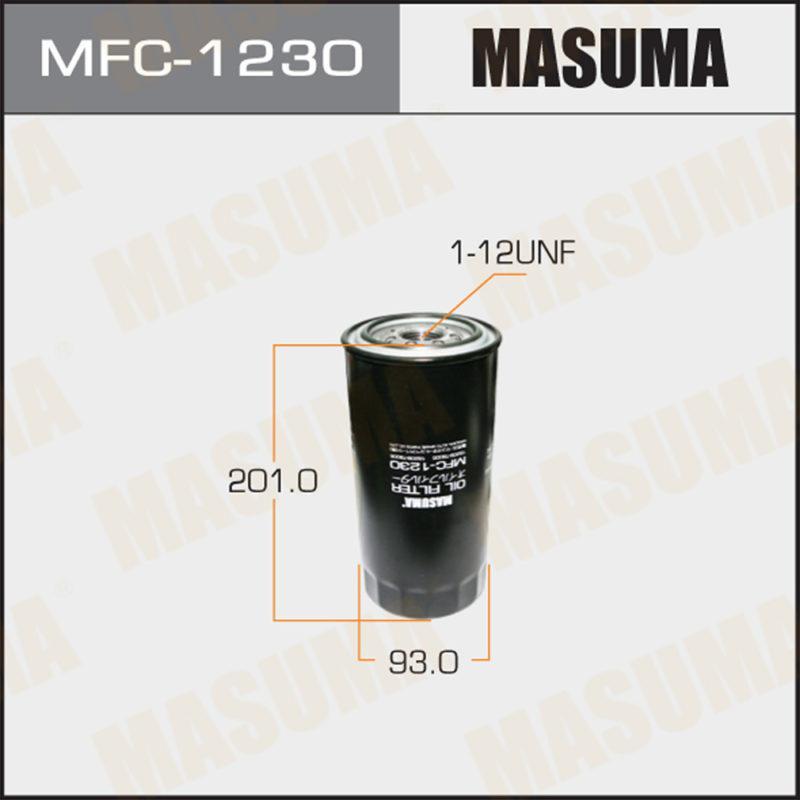 Масляный фильтр MASUMA MFC1230
