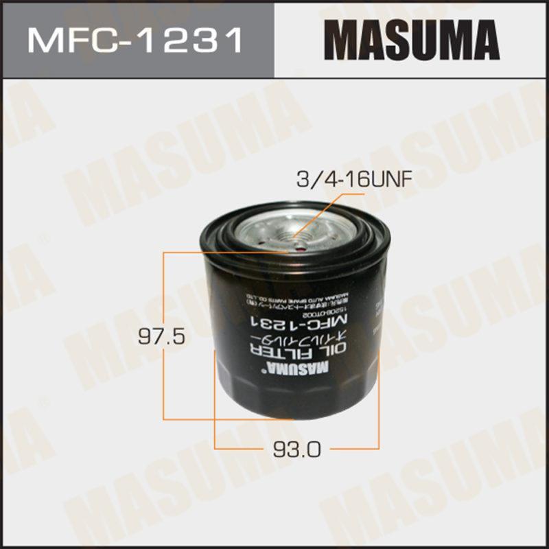 Масляний фільтр MASUMA MFC1231