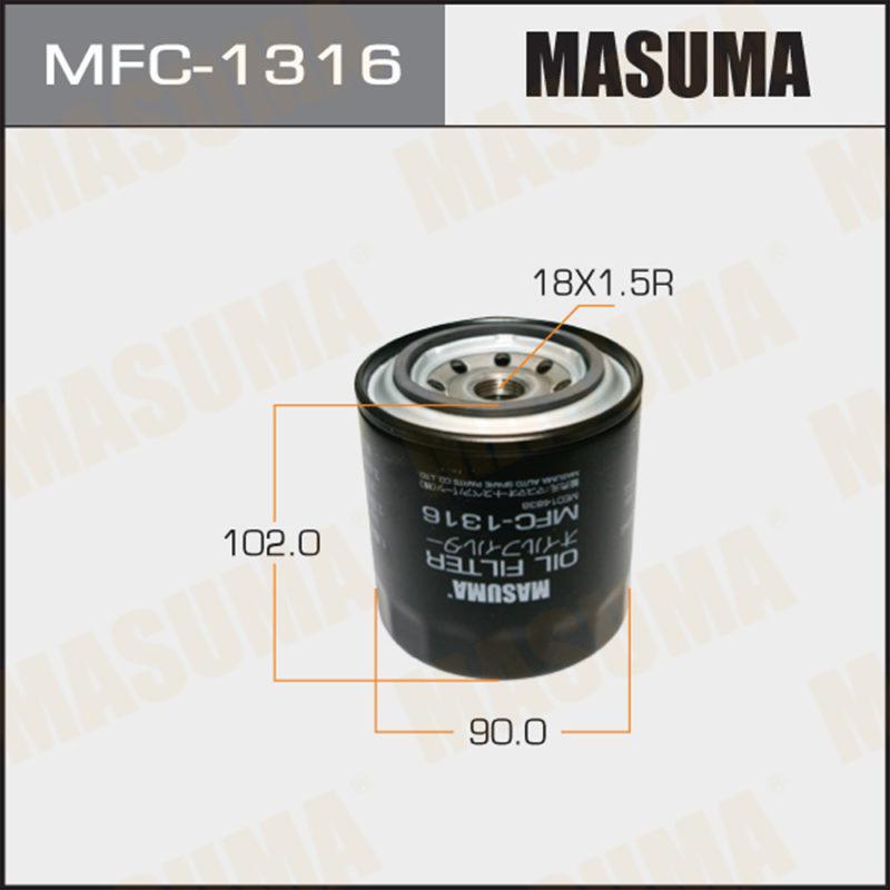 Масляный фильтр MASUMA MFC1316