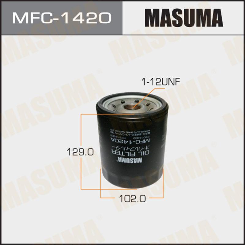Масляный фильтр MASUMA MFC1420