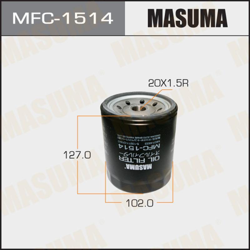 Масляный фильтр MASUMA MFC1514