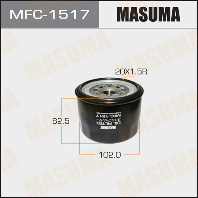 Масляний фільтр MASUMA MFC1517