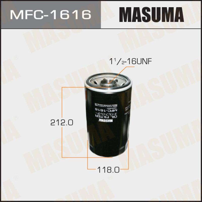 Масляний фільтр MASUMA MFC1616