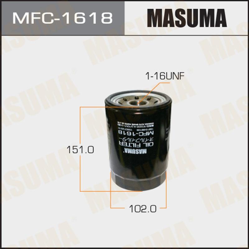 Масляний фільтр MASUMA MFC1618