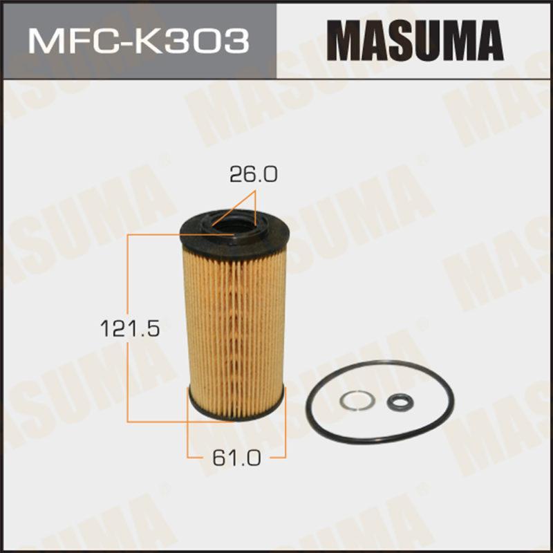 Масляний фільтр MASUMA MFCK303