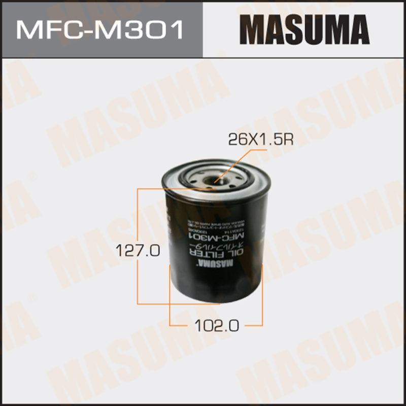 Масляний фільтр MASUMA MFCM301
