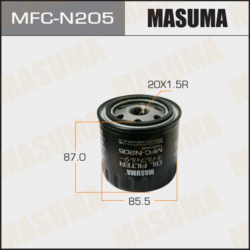 Масляний фільтр MASUMA MFCN205