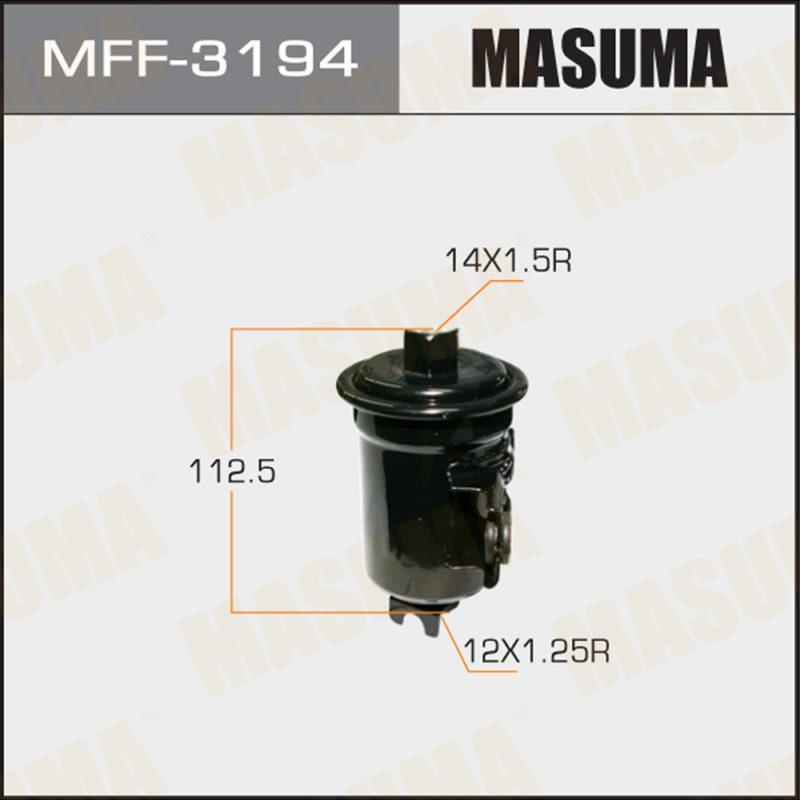 Паливний фільтр MASUMA MFF3194