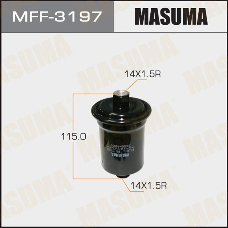 Паливний фільтр MASUMA MFF3197