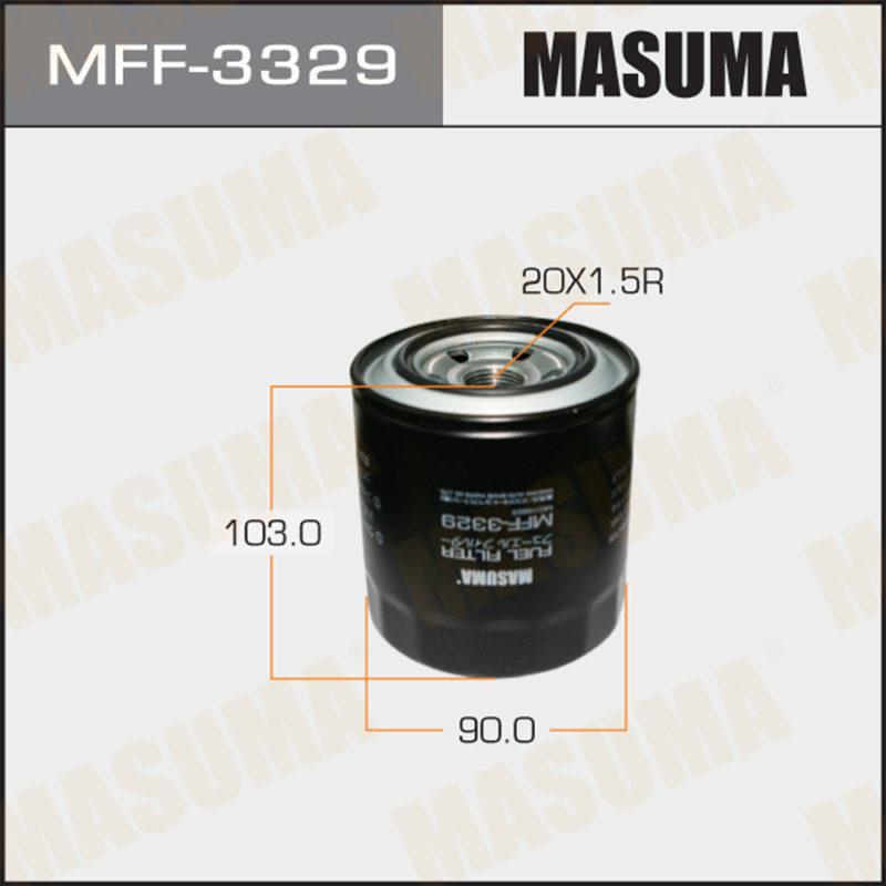 Паливний фільтр MASUMA MFF3329