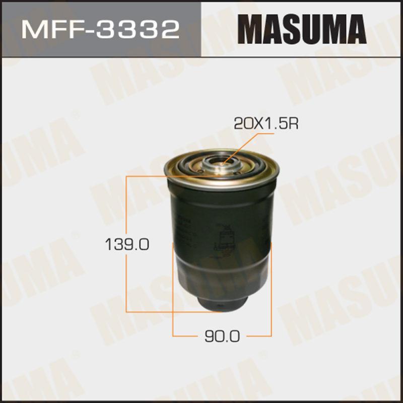 Паливний фільтр MASUMA MFF3332