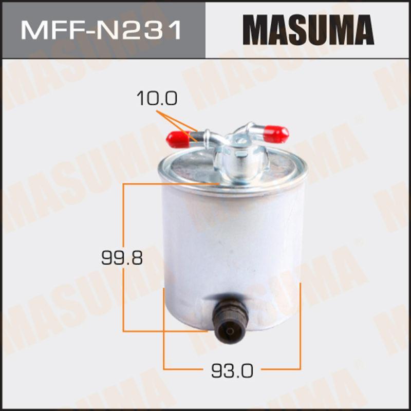Паливний фільтр MASUMA MFFN231