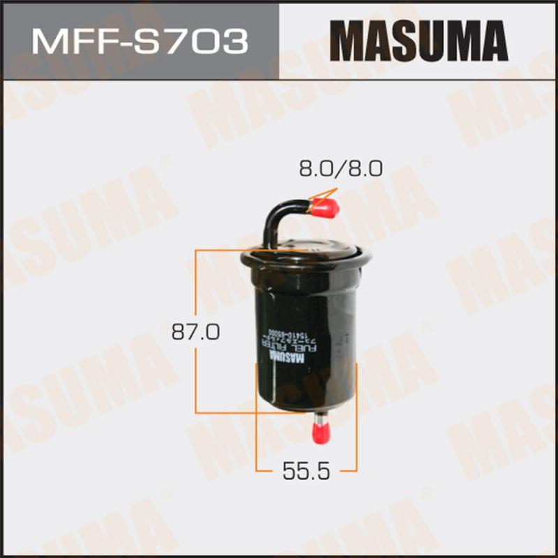 Паливний фільтр MASUMA MFFS703