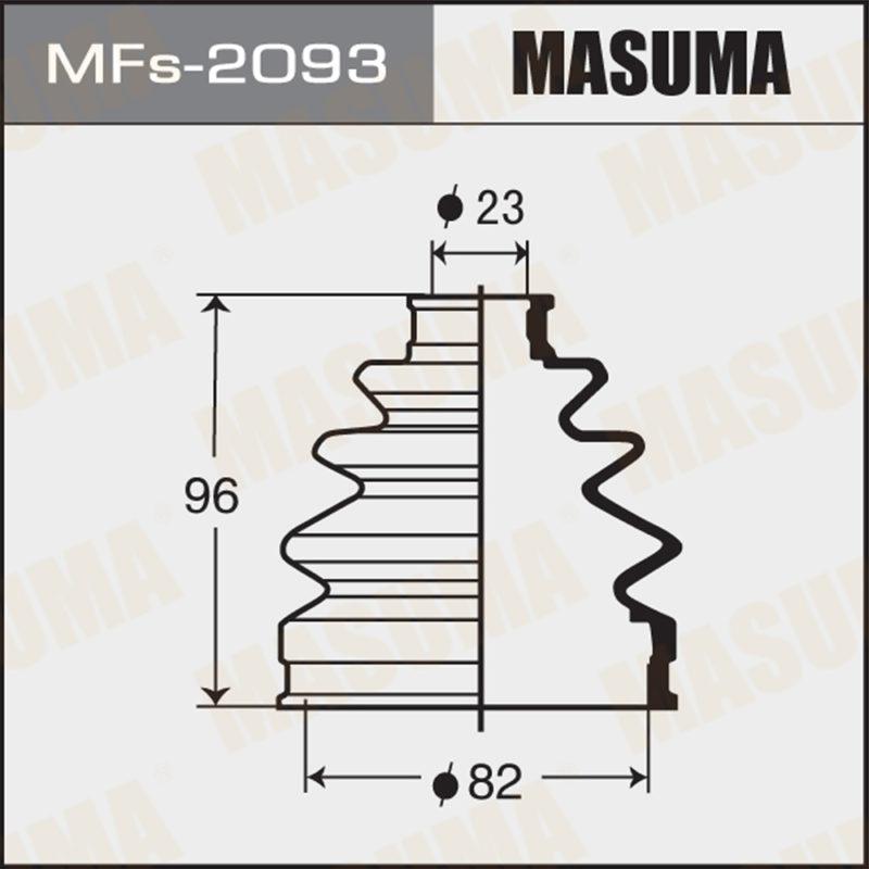 Пыльник ШРУСа MASUMA MFs2093
