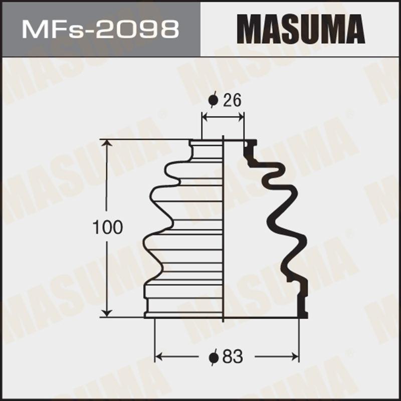 Пыльник ШРУСа MASUMA MFs2098