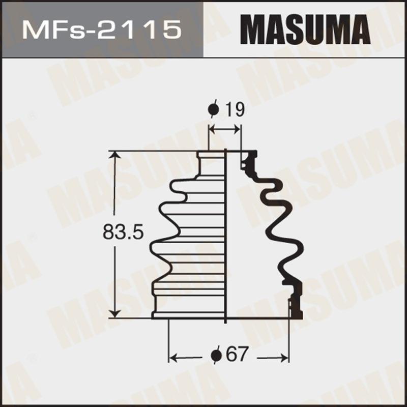 Пыльник ШРУСа MASUMA MFs2115