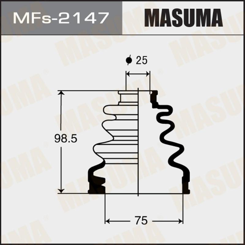 Пыльник ШРУСа MASUMA MFs2147
