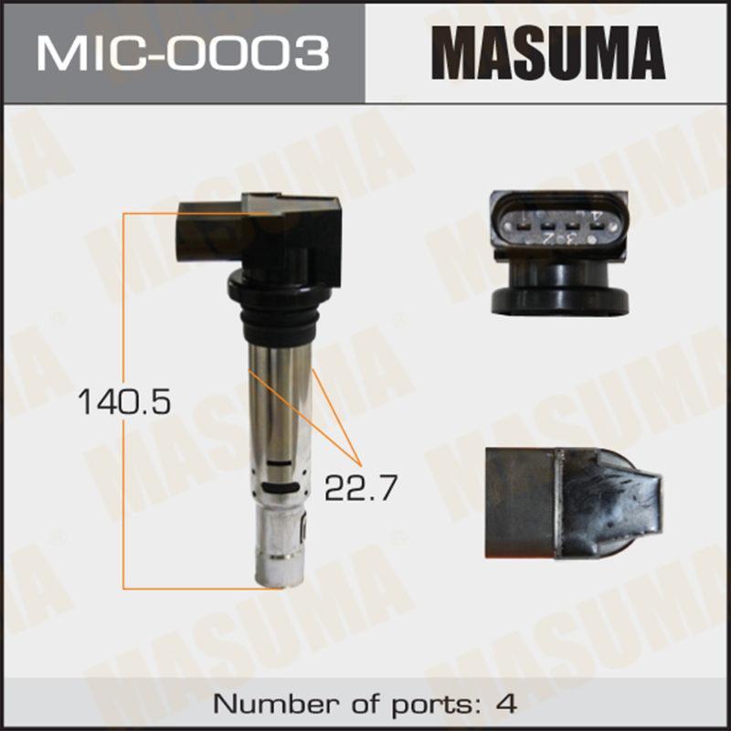 Катушка зажигания MASUMA MIC0003