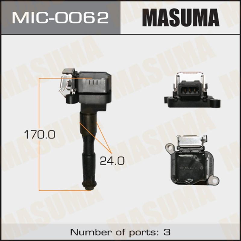 Катушка зажигания MASUMA MIC0062