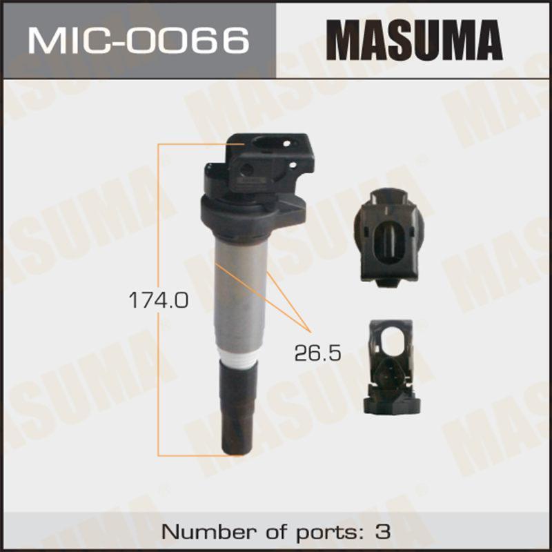 Котушка запалювання MASUMA MIC0066