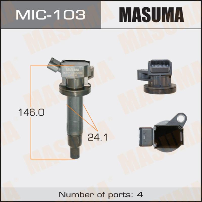Котушка запалювання MASUMA MIC103