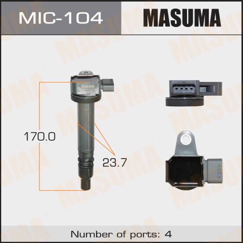 Катушка зажигания MASUMA MIC104