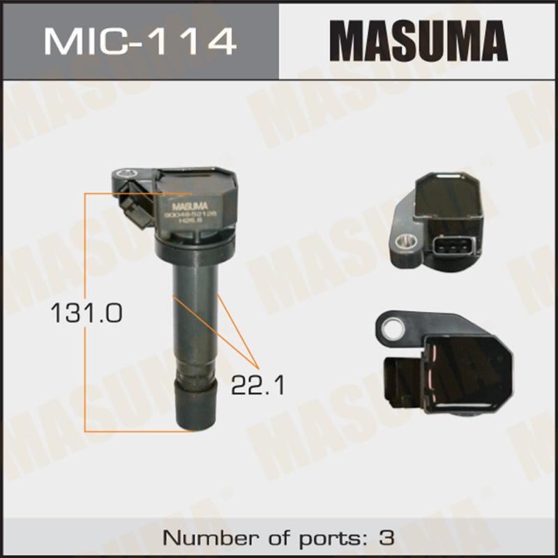 Котушка запалювання MASUMA MIC114
