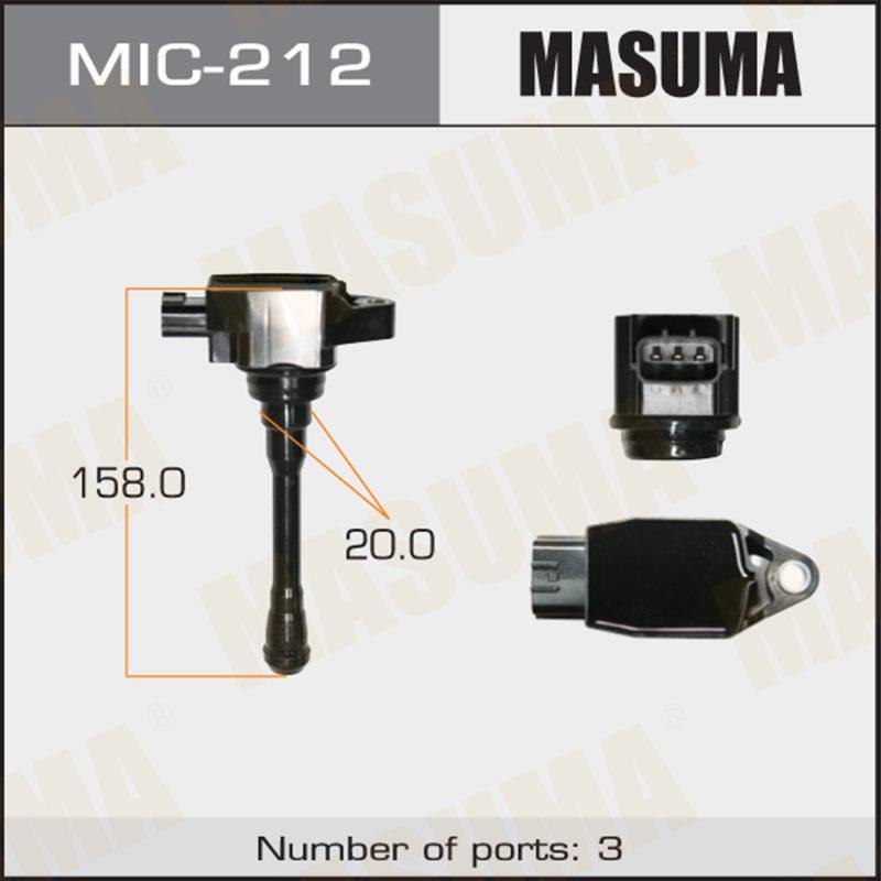Котушка запалювання MASUMA MIC212