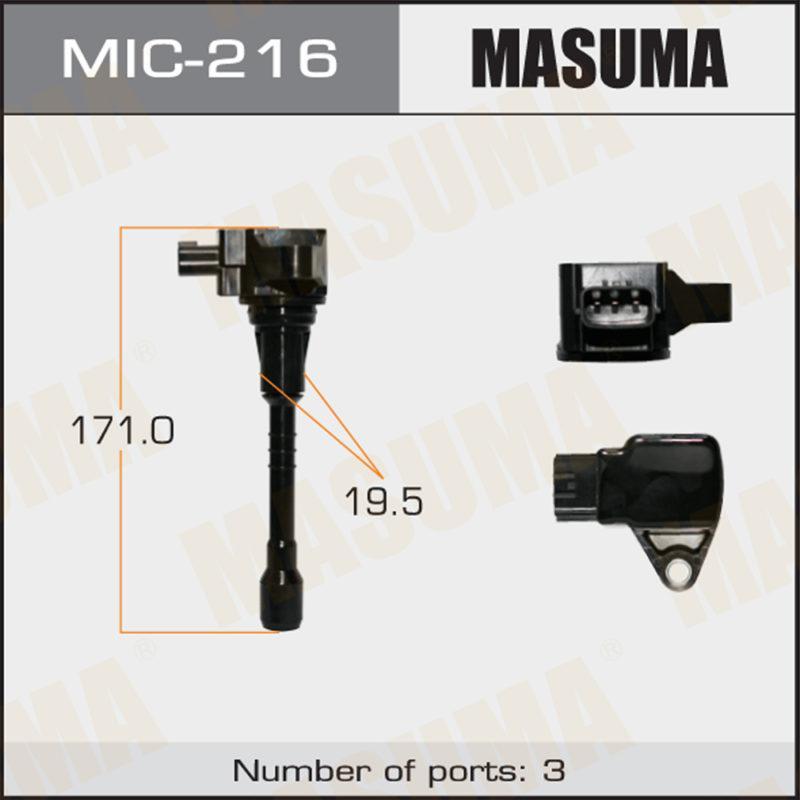 Котушка запалювання MASUMA MIC216