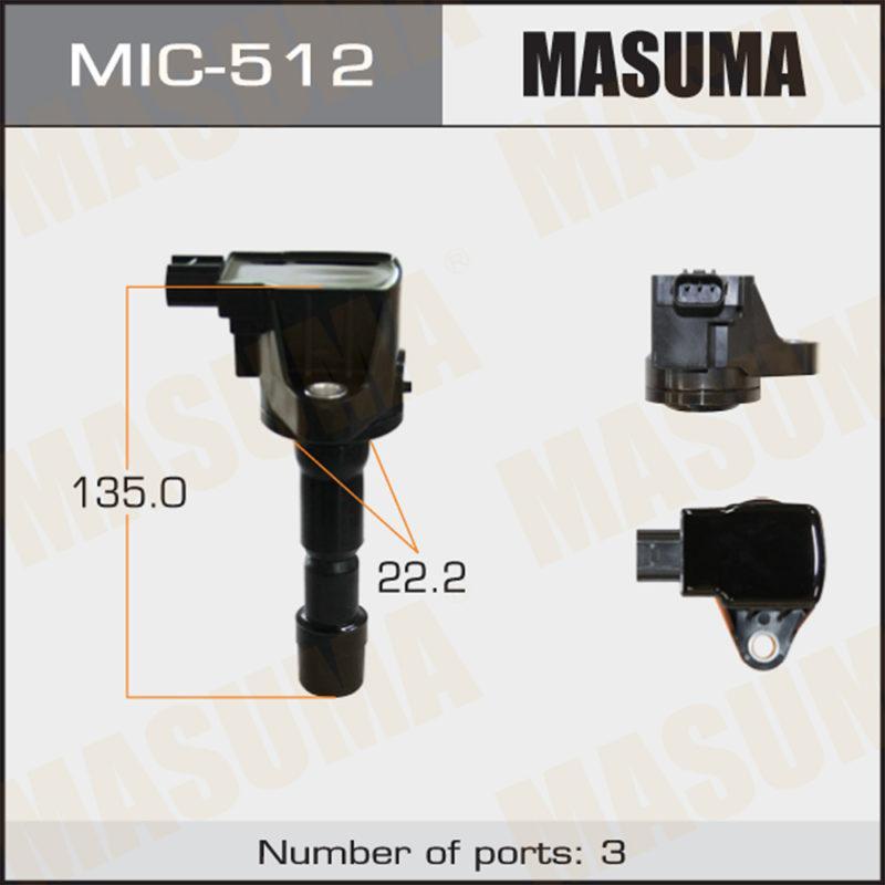 Катушка зажигания MASUMA MIC512