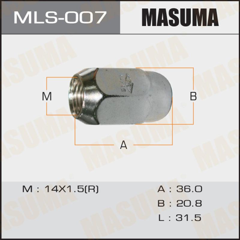 Гайка MASUMA MLS007