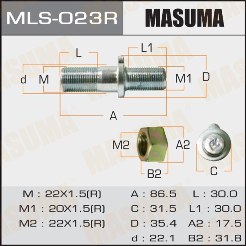 Шпилька до вантажівки MASUMA MLS023R